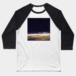 Night Beach landscape Ocean Baseball T-Shirt